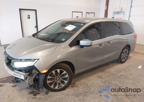 2024 Honda Odyssey Ex-L z USA, uszkodzony, nr VIN 5FNRL6H64RB035181